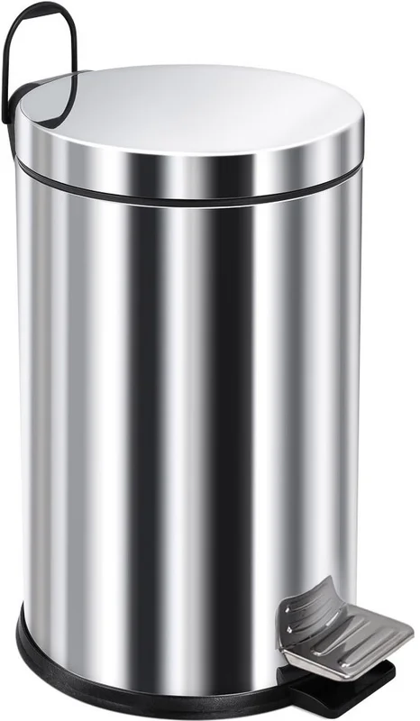 Мусорное ведро Berges 12 л с микролифтом - фото 1