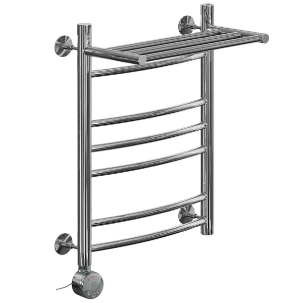 Полотенцесушитель электрический Ника Arc ЛД Г2 ВП 60/50 см с полочкой - фото 1