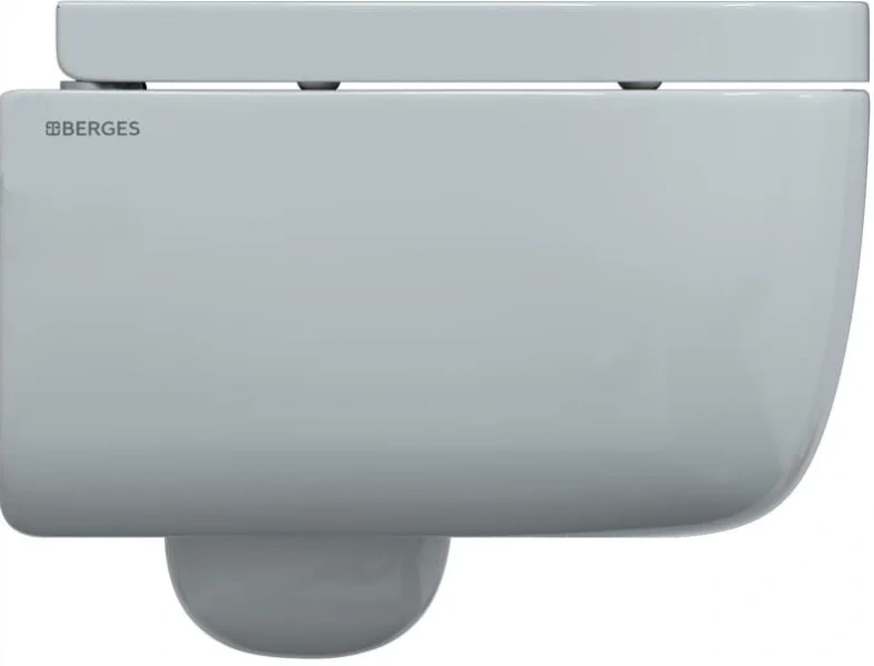 Унитаз с инсталляцией BERGES Ego кнопка черная index_3 - фото 10
