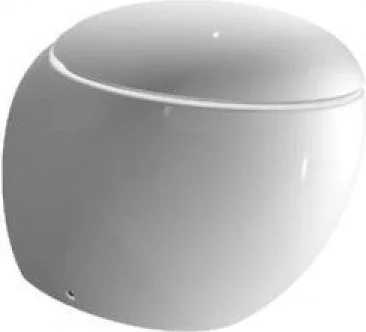 Унитаз напольный Laufen Ilbagnoalessi One белый - фото 1