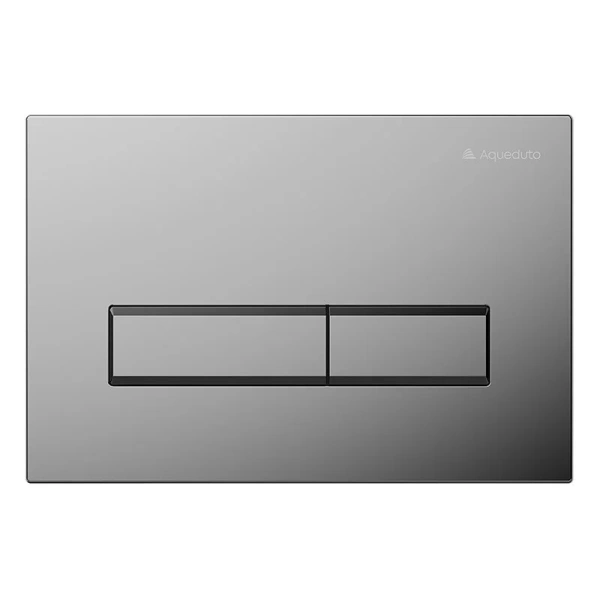 Клавиша смыва Aqueduto RETANGULO хром - фото 1