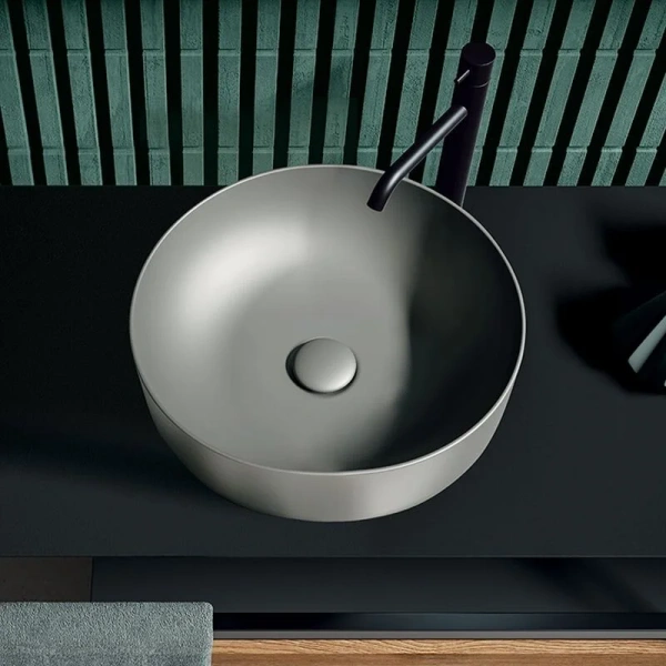 Раковина Kerasan Nolita 40 см Ferro Matt - фото 4