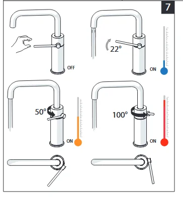 Смеситель для раковины Nobili Velis VE125138/3 без донного клапана - фото 3
