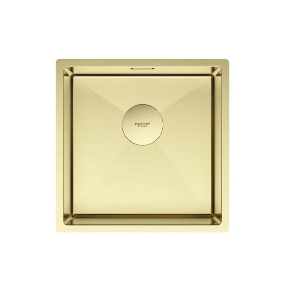 Мойка для кухни Paulmark Gerberg 44 см светлое золото - фото 1