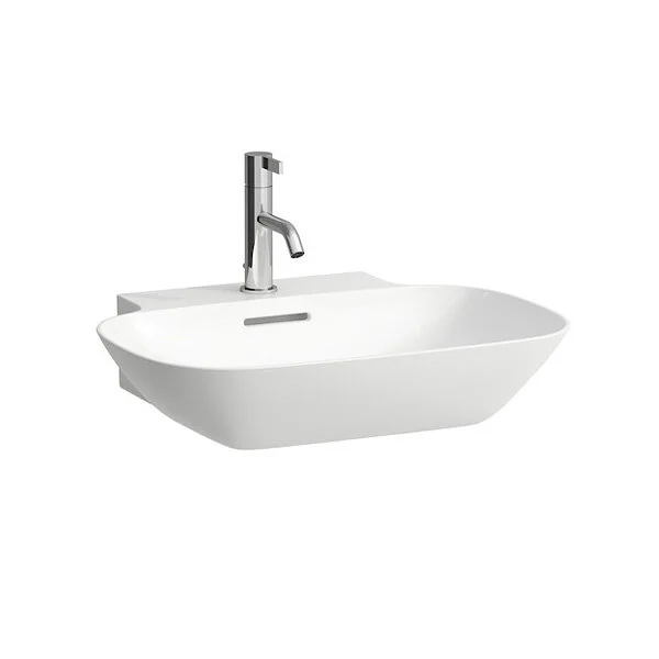 Раковина Laufen Ino 56 см с отверстием для смесителя, с переливом - фото 1