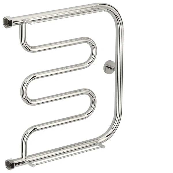 Полотенцесушитель водяной Сунержа Лира+ 4012-5050 50х50 см с полками