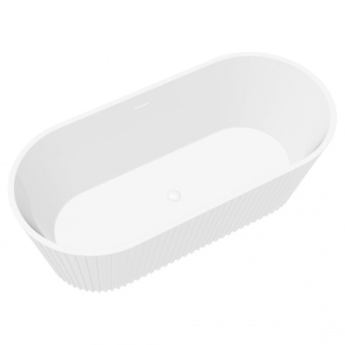 Ванна акриловая Delice Caresse 170х80 см белая матовая - фото 2