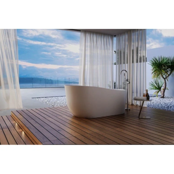 Ванна акриловая Abber 170x78 см белая - фото 4