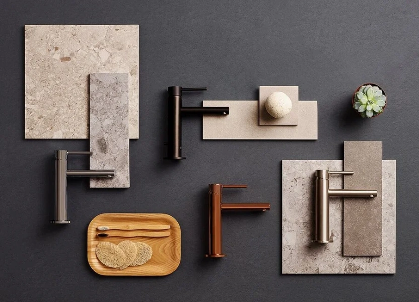 Смеситель для раковины VitrA Origin матовый черный, округлая форма - фото 5
