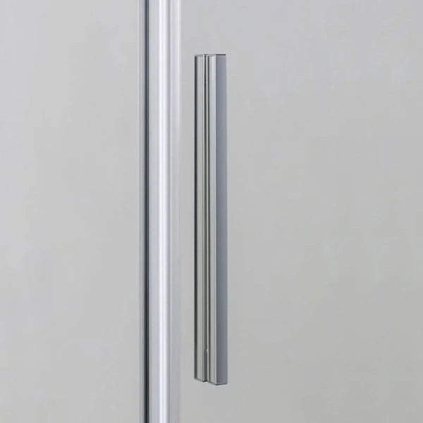 Душевой уголок Vincea Slim-U 100х80 см профиль черный, с низким поддоном - фото 9