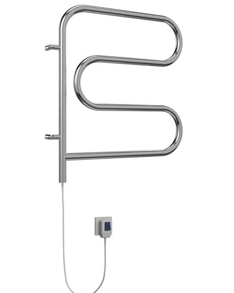 Полотенцесушитель электрический Terminus F-образный 600x600 поворотный - фото 1