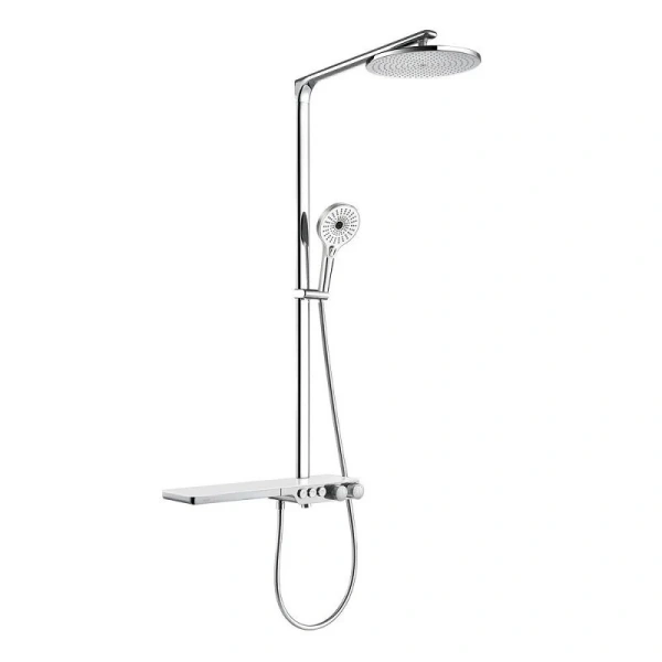 Душевая стойка Black&White Universe 7655 латунь - фото 1