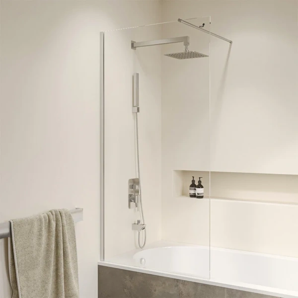 Шторка для ванны RGW Screens SC-051 80x150 см профиль хром - фото 1