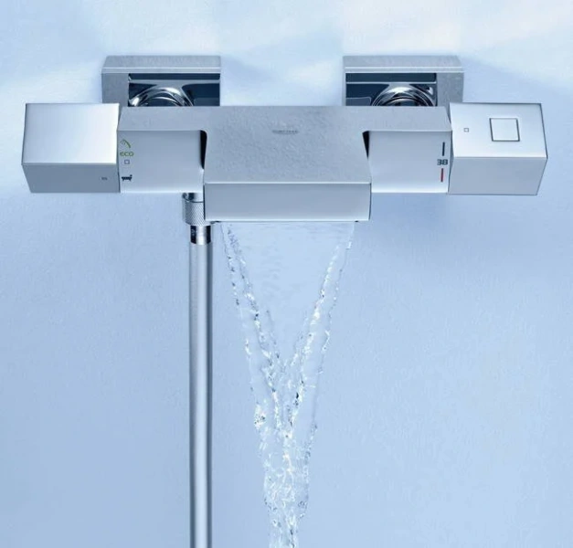 Смеситель для ванны термостатический Grohe Grohtherm Cube 34502000 - фото 3