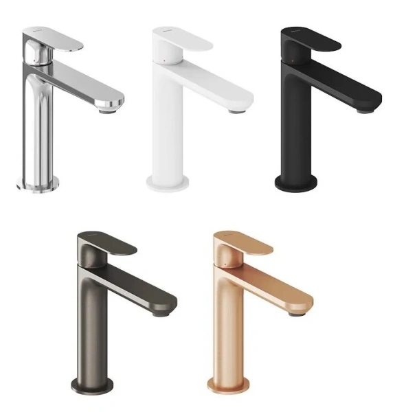 Смеситель для раковины Ravak Eleganta розовое золото, из латуни, округлая форма - фото 5