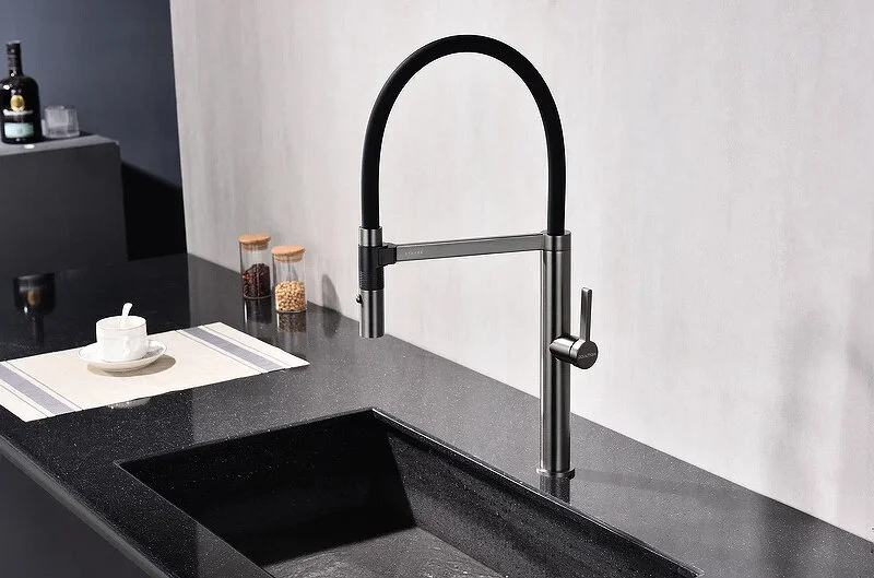 Смеситель для кухни Paulmark Leader беретта, современные, hi-tech - фото 3