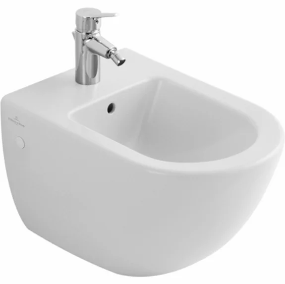 Биде подвесное Villeroy & Boch Subway альпийский белый - фото 1