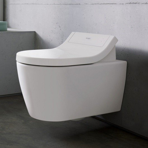 Унитаз подвесной Duravit Bento Starck Box белый - фото 2