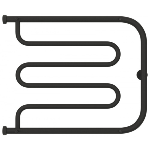 Полотенцесушитель водяной Сунержа Лира 65x50 см тёмный титан муар - фото 2