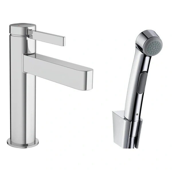 Смеситель для раковины Hansgrohe Finoris 76210 с донным клапаном - фото 1