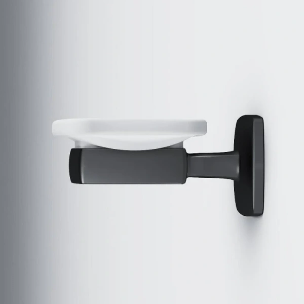 Мыльница AM.PM Gem черный матовый, металлические, стеклянные - фото 4