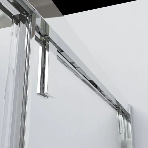 Душевой уголок Vincea Lugano 140x100 см черный, современные, hi-tech - фото 3