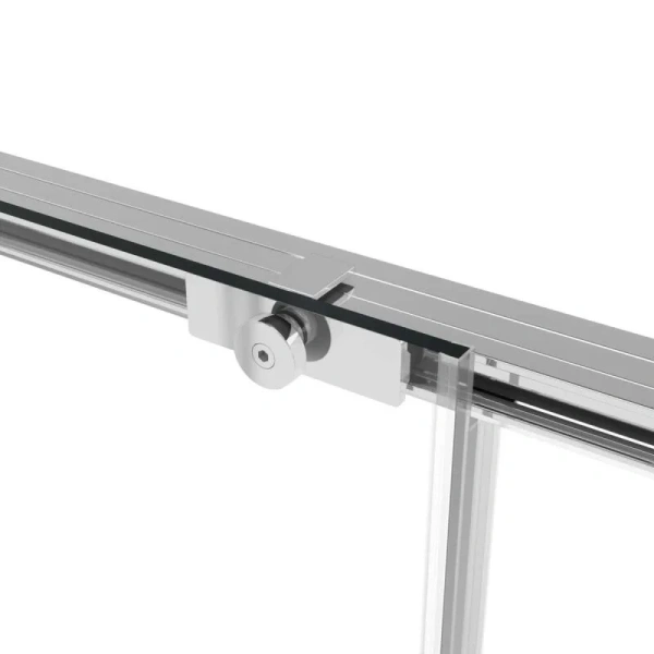 Душевой уголок Vincea Slim Soft 130х100 см профиль хром, с низким поддоном - фото 8