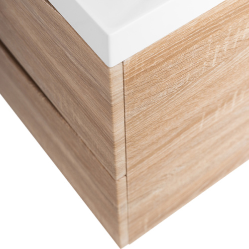 Тумба под раковину подвесная BelBagno Marino 70 см rovere bianco, под дерево - фото 9