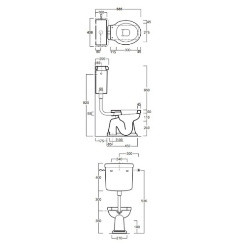 Схема, с вертикальным выпуском в пол - фото 7