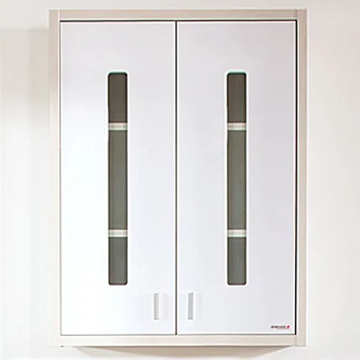 Шкаф для ванной, цвет светлая лиственница/белый, Бриклаер Бали 60 - фото 2