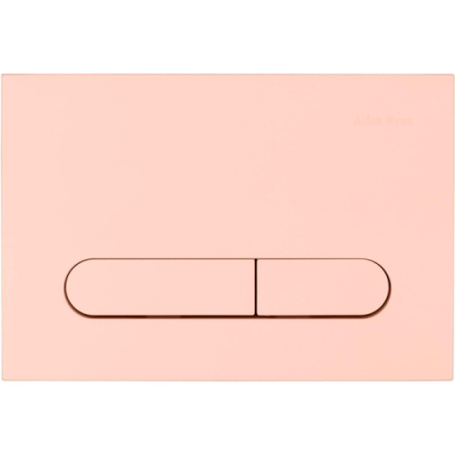 Клавиша смыва Allen Brau розовая - фото 1