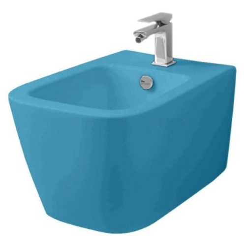 Биде подвесное ArtCeram A16 blu avio - фото 1