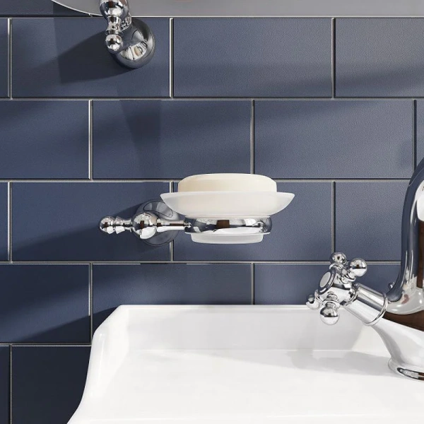 Мыльница IDDIS Retro хром - фото 3