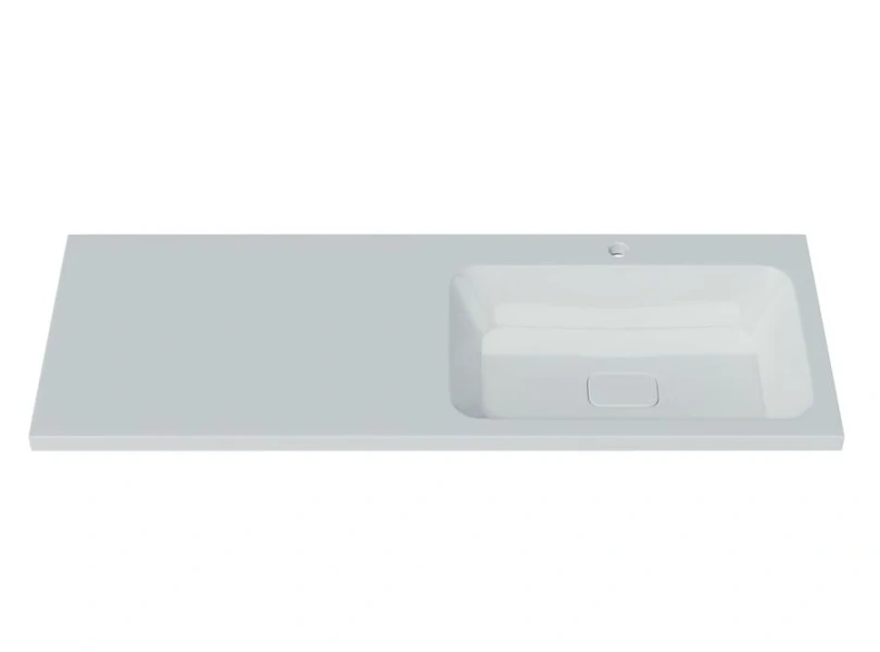 Раковина мебельная Misty Камилла 130 см правая - фото 1