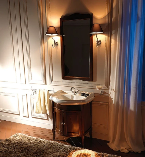 Тумба с раковиной напольная Kerasan Retro 7351 69 см с дверцами, 70 см - фото 6