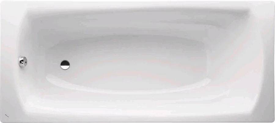 Ванна стальная Laufen Palladium 180х80 см с отверстиями для ручек - фото 1