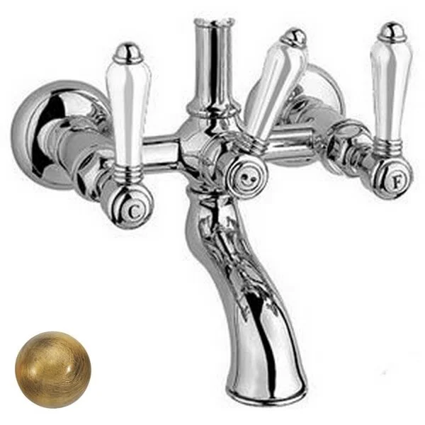 Смеситель для ванны, ручка 78 P. Mont Blanc Anticata, Nicolazzi D.Anglaises 1400