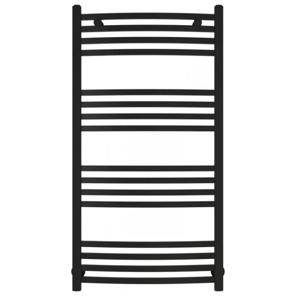 Полотенцесушитель водяной Сунержа Аркус 50х100 см черный матовый, черный - фото 3