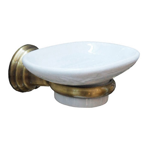 Мыльница подвесная для ванной бронза Bagno & Associati Canova CA 122 92 BR - фото 1