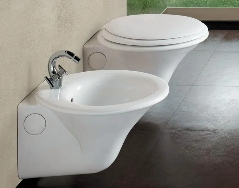 Унитаз подвесной Hatria Sculture YXKN01 40х60 см, современные, hi-tech, круглые - фото 5