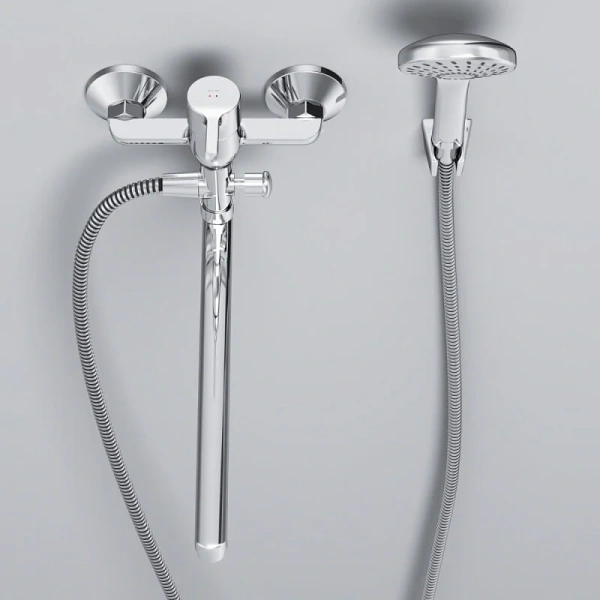 Смеситель для ванны Am.Pm X-Joy S хром, однорычажные, двухрычажные - фото 8