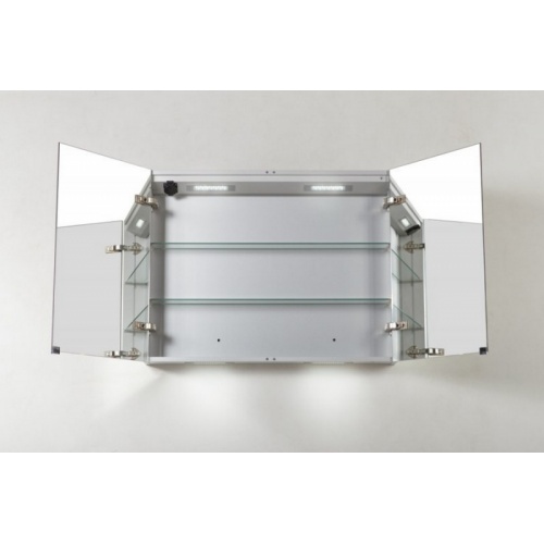 Зеркальный шкаф с подсветкой BelBagno Spc 80 см с двухсторонним зеркалом - фото 3