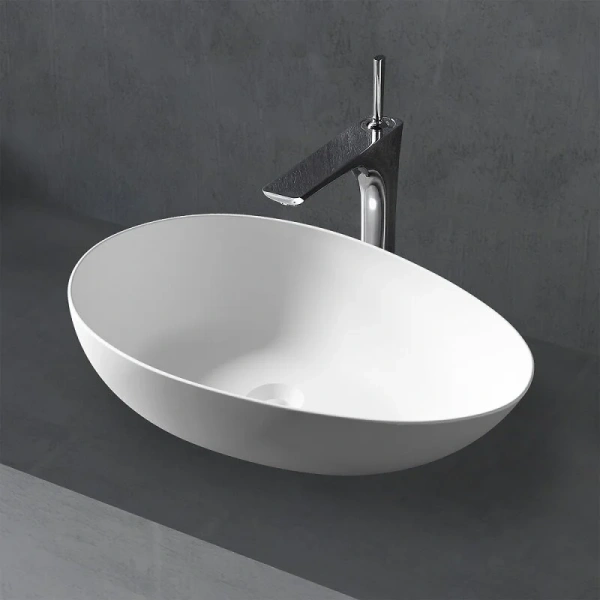 Раковина Abber Stein 60 см овальная - фото 3