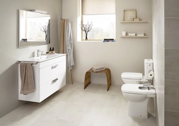 Биде напольное Roca Debba 1 отверстие под смеситель - фото 3