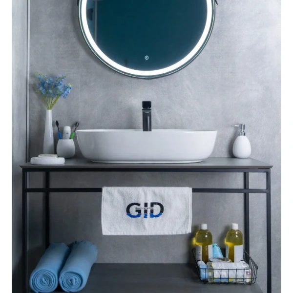 Раковина GID Lago D1346 61 см белая - фото 4