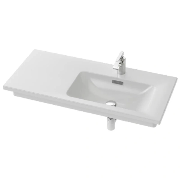 Раковина Jacob Delafon Vox 101 см подвесная с левым крылом - фото 1