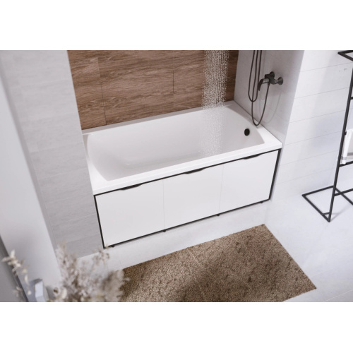Фронтальная панель 1Marka Grunge Loft 150 см Супер Айс белый - фото 2