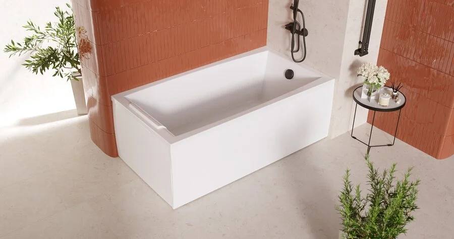 Ванна акриловая 1Marka Aelita 01ае1890, 180 x 90 см, белый - фото 3
