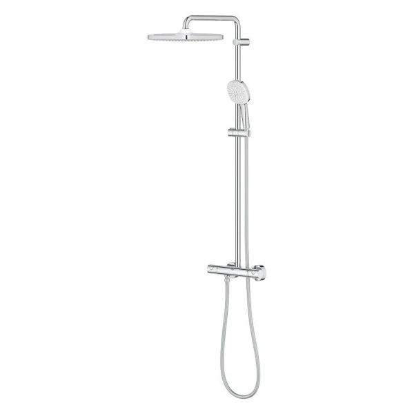 Душевая стойка Grohe Tempesta Cube хром, без излива - фото 5