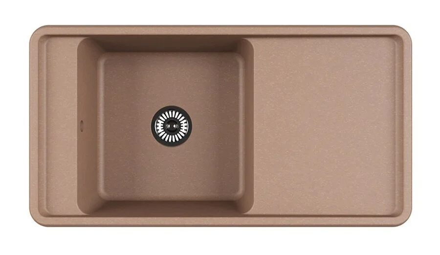 Мойка для кухни Акватон Беллис 1A725132BS2 97 см с сифоном